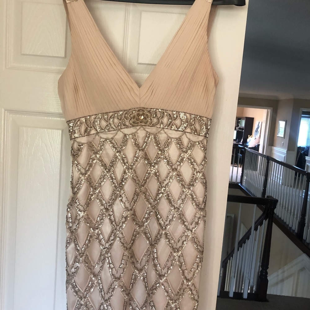 Beautful beaded Sue Wong special occasion dress